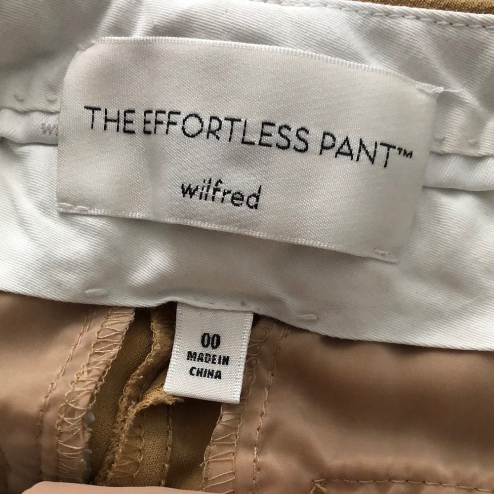 Aritzia Wilfred The Effortless Pant Crepette